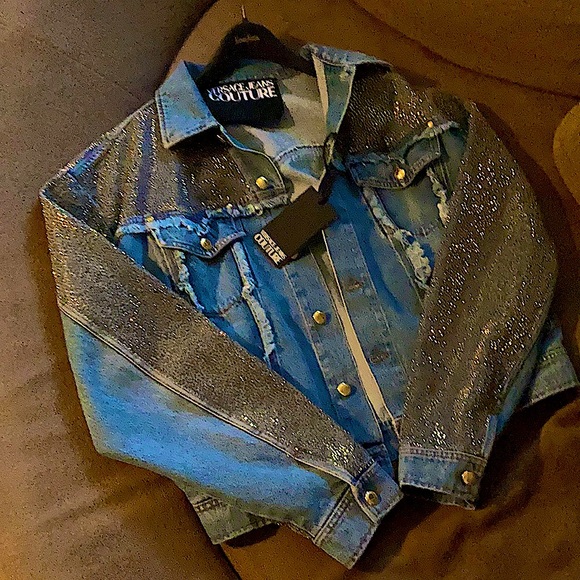 Selling a high fashion Jean Versace jacket retail price $2425 brand new